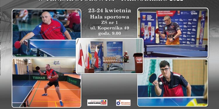Tarnobrzeg. Drużynowe Mistrzostwa Polski Osób Niepełnosprawnych w Tenisie Stołowym.