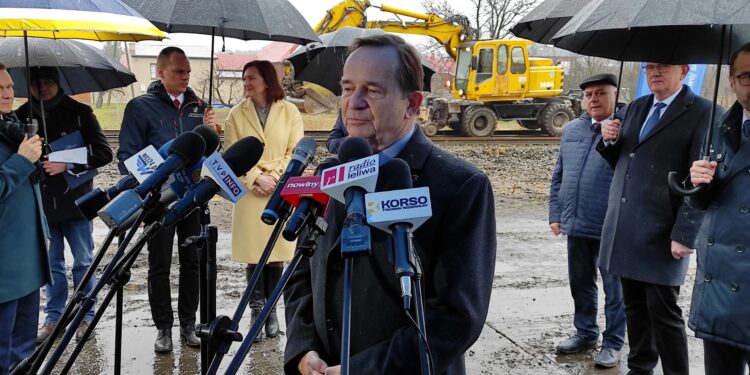 Mielec: Rozpoczęcie prac na linii kolejowej L25, odcinek Mielec – Padew Narodowa