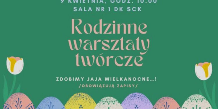 Mielec: Zróbmy jaja wielkanocne – rodzinne warsztaty twórcze
