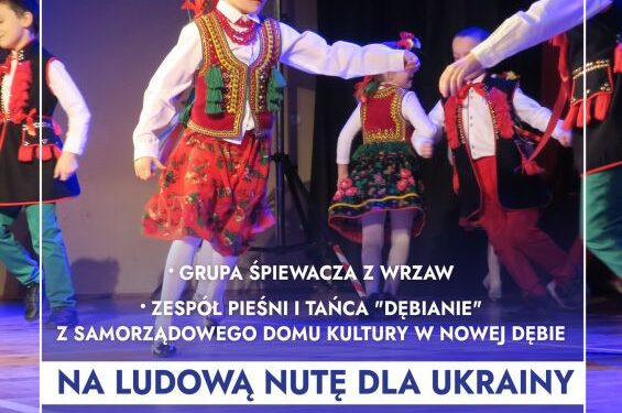 Sandomierz: W sobotę koncert 'Na ludową nutę dla Ukrainy’.