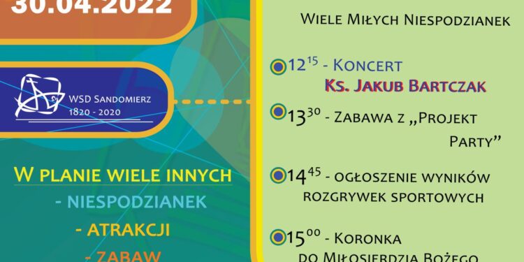 Sandomierz: W sobotę (30 kwietnia) Dzień Otwartej Furty.