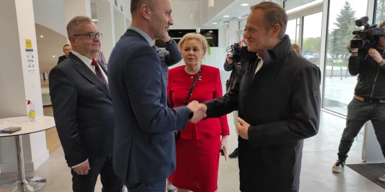 Mielec: Wizyta Donalda Tuska.