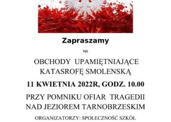 Tarnobrzeg. W rocznicę katastrofy smoleńskiej.