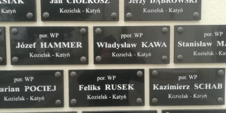 Mielec: Międzynarodowy Dzień Pamięci Ofiar Zbrodni Katyńskiej.