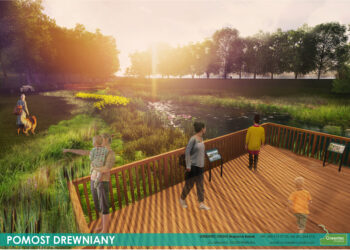 Stalowa Wola: Budowa Parku Zimnej Wody na ukończeniu