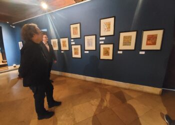 Sandomierz: Legenda o Walgierzu Udałym w artystycznej wizji Stanisława Hiszpańskiego.