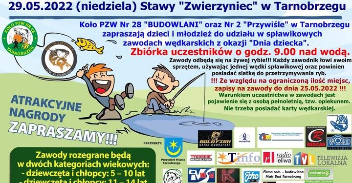 Tarnobrzeg: Zmagania wędkarzy na Dzień Dziecka