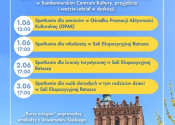 Sandomierz: Rozpoczynają się spotkania „Mój Sandomierz – kreuj z nami swoją kulturalną przestrzeń”.