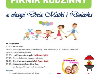 Rudnik nad Sanem: W niedzielę piknik rodzinny z okazji Dnia Matki i Dziecka