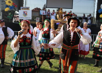 Mielec:  Dożynki Powiatowe w Wadowicach Górnych.