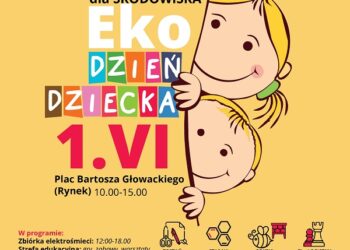 Tarnobrzeg. Ekologiczny Dzień Dziecka na Placu Bartosza Głowackiego.