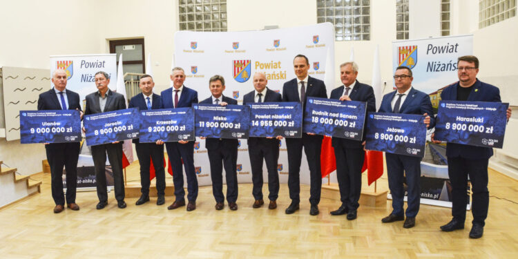 Nisko: Ponad 85 milionów złotych z Polskiego Ładu dla samorządów z terenu powiatu