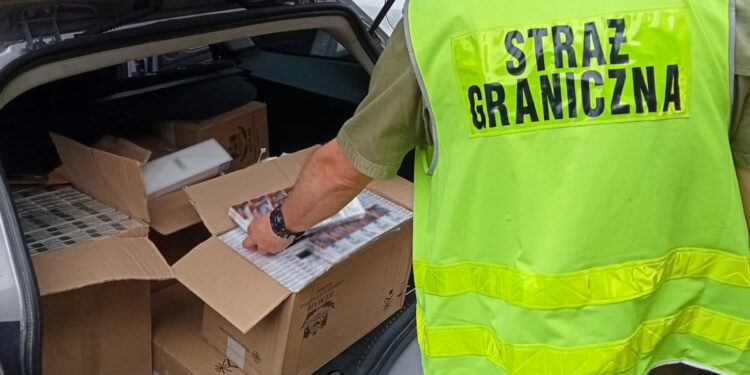 Mielec: Tysiące paczek nielegalnych papierosów