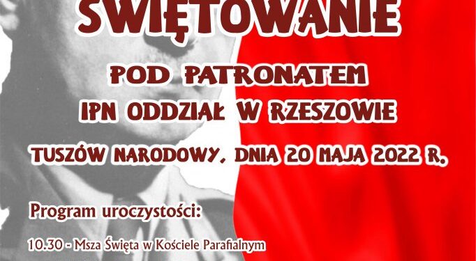 Tuszów Narodowy: Mural gen. Sikorskiego.