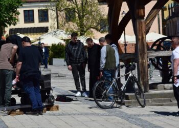 Sandomierz: Trwają zdjęcia do „Ojca Mateusza”.