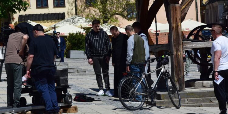 Sandomierz: Trwają zdjęcia do „Ojca Mateusza”.