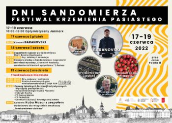 Sandomierz: Dni Sandomierza. Festiwal Krzemienia Pasiastego. 17-19 czerwca PROGRAM