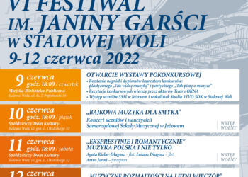 Stalowa Wola: Festiwal Janiny Garści czas zacząć