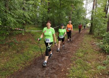 Nowa Dęba. Maszerowali z kijami