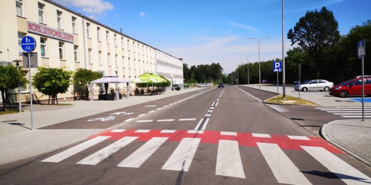 Nowa Dęba. Ulica Szypowskiego w nowej odsłonie