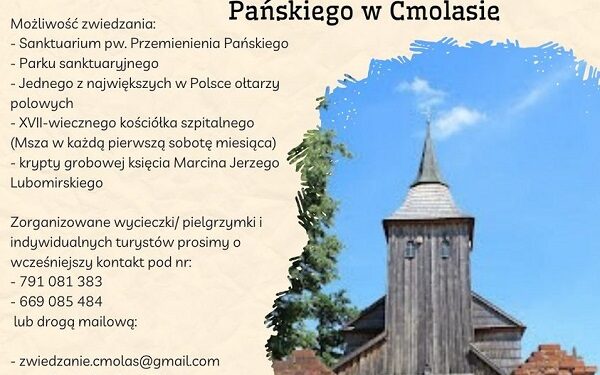 Cmolas. Sezon turystyczny w sanktuarium.