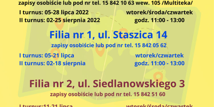 Stalowa Wola: Od poniedziałku startują zapisy na wakacje w bibliotece