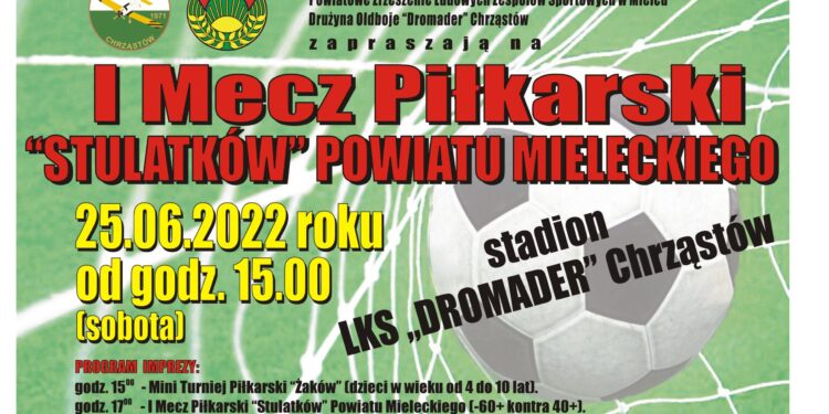 Mielec: Mecz Piłkarski „stulatków” Powiatu Mieleckiego