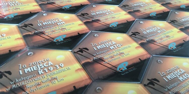 Nowa Dęba. Mistrzostwa Podkarpacia Nordic Walking.