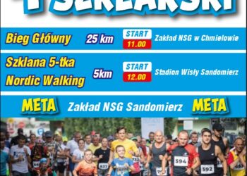 Sandomierz, Tarnobrzeg: Trwają zapisy na IV Bieg Szklarski.