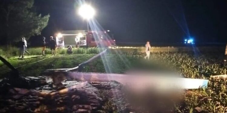 Mielec:  Wypadek awionetki