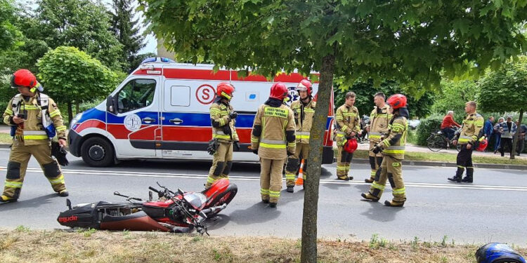 Stalowa Wola: Potrącenie na Popiełuszki