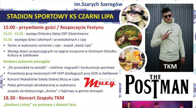 Lipa: W niedzielę jagodowy Festiwal Lasu
