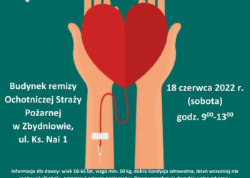 Zbydniów: Już w tę sobotę letnia akcja zbiórki krwi