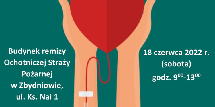 Zbydniów: Już w tę sobotę letnia akcja zbiórki krwi
