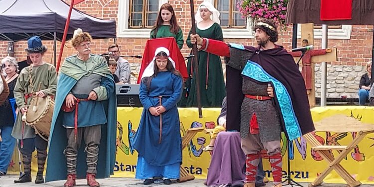 Sandomierz: Historyczne widowisko w tysiąc pięćdziesiątą rocznicę bitwy pod Cedynią.