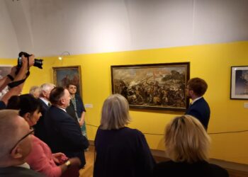 Sandomierz: Oryginały prac malarskich, grafik i szkiców Jana Matejki można oglądać w Zamku Królewskim.