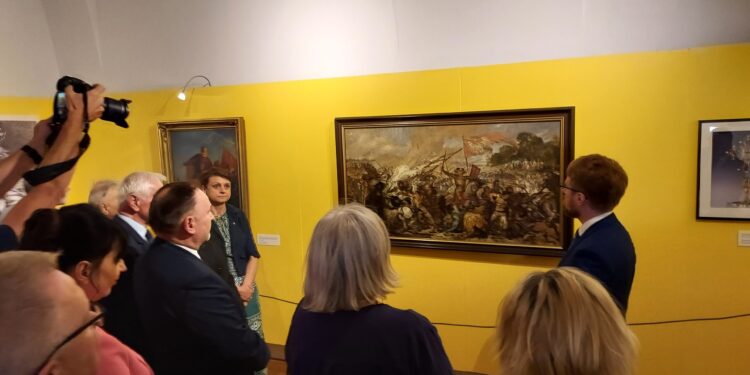 Sandomierz: Oryginały prac malarskich, grafik i szkiców Jana Matejki można oglądać w Zamku Królewskim.