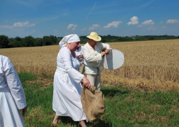 Sandomierz: Regionalista Andrzej Cebula o żniwach na Sandomierszczyźnie.