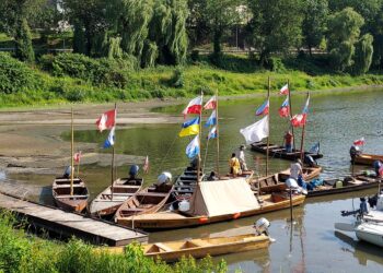 Sandomierz: 7. Wyprawa Warszawska wyruszyła ze starego portu.