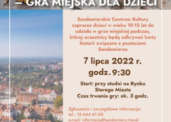 Sandomierz: „Odkryj karty historii” – gra miejska dla dzieci.