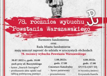 Sandomierz: Rozpoczynają się obchody 78. rocznicy wybuchu powstania warszawskiego
