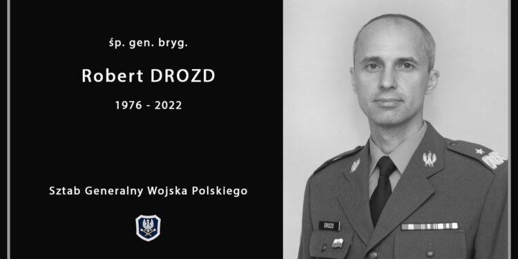 Sandomierz: Nie żyje gen. bryg. Robert Drozd.