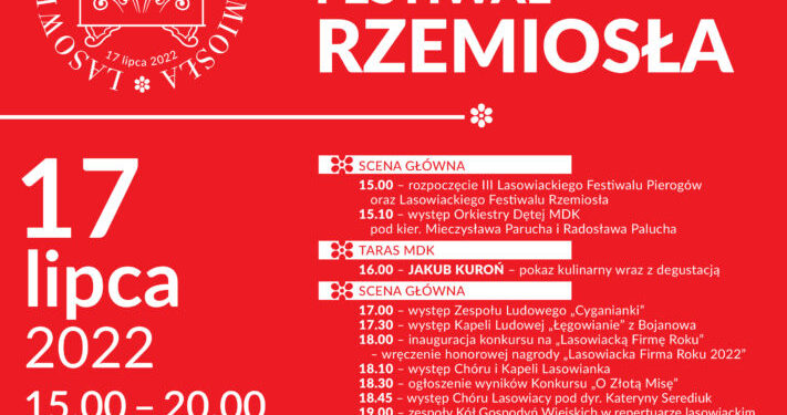 Stalowa Wola: W niedzielę Lasowiacki Festiwal Pierogów i Rzemiosła