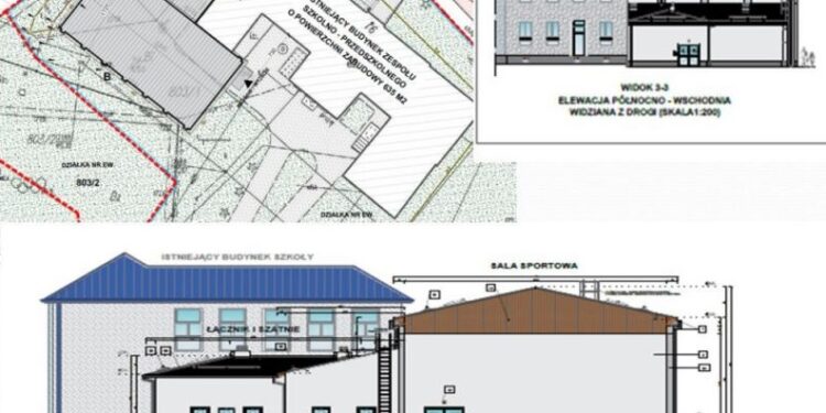 Mielec: Sala gimnastyczna na ukończeniu.