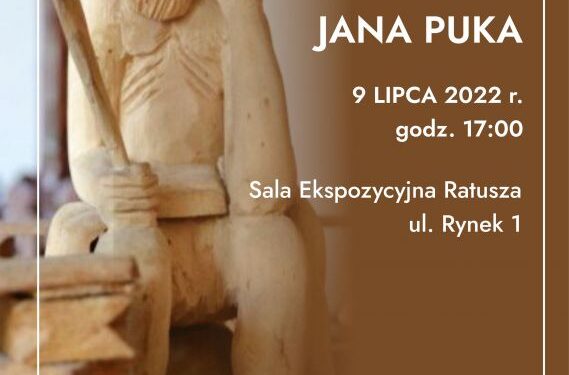 Sandomierz: Wernisaż wystawy prac Jana Puka w ratuszu.