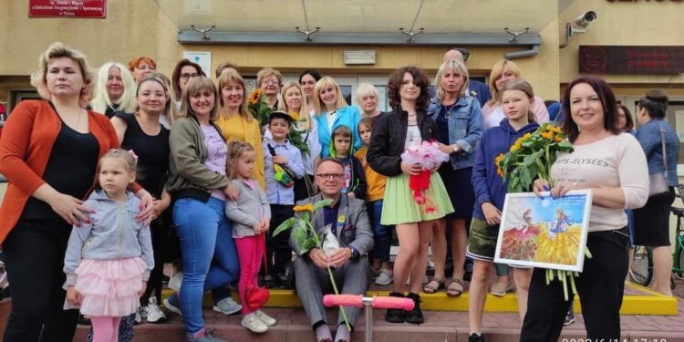 O pomocy dla ukraińskich uchodźców.