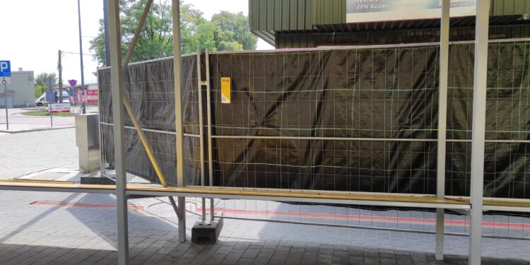 Mielec:  Trwa drugi etap przebudowy targowiska