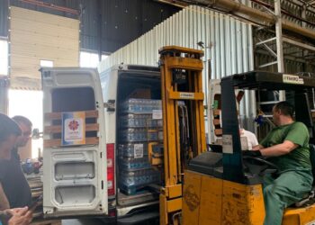 Sandomierz: Piętnasty konwój pomocy humanitarnej dla Ukrainy od Caritas Diecezji Sandomierskiej.