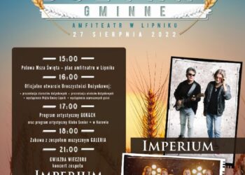 Lipnik, Opatów: Dożynki gminne w sobotę 27 sierpnia.