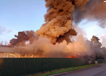 Rudnik nad Sanem: Paliła się wiklina